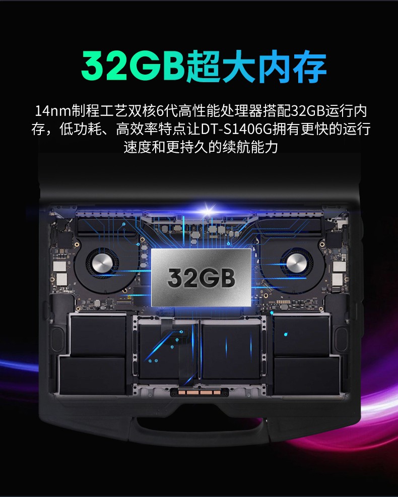 酷睿6代14英寸半加固三防筆記本,工業(yè)級(jí)計(jì)算機(jī)電腦,DT-S1406G.jpg