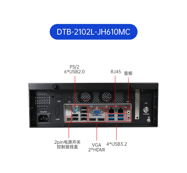 酷睿12/13代壁掛式工控機,支持三顯工業(yè)服務器,DT-5206-JH610MC.png