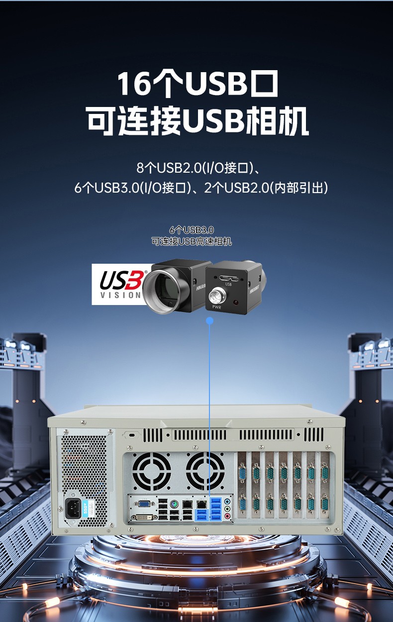4U機架式工控機,研華主板16個USB口工控主機,DT-610L-684G2.jpg