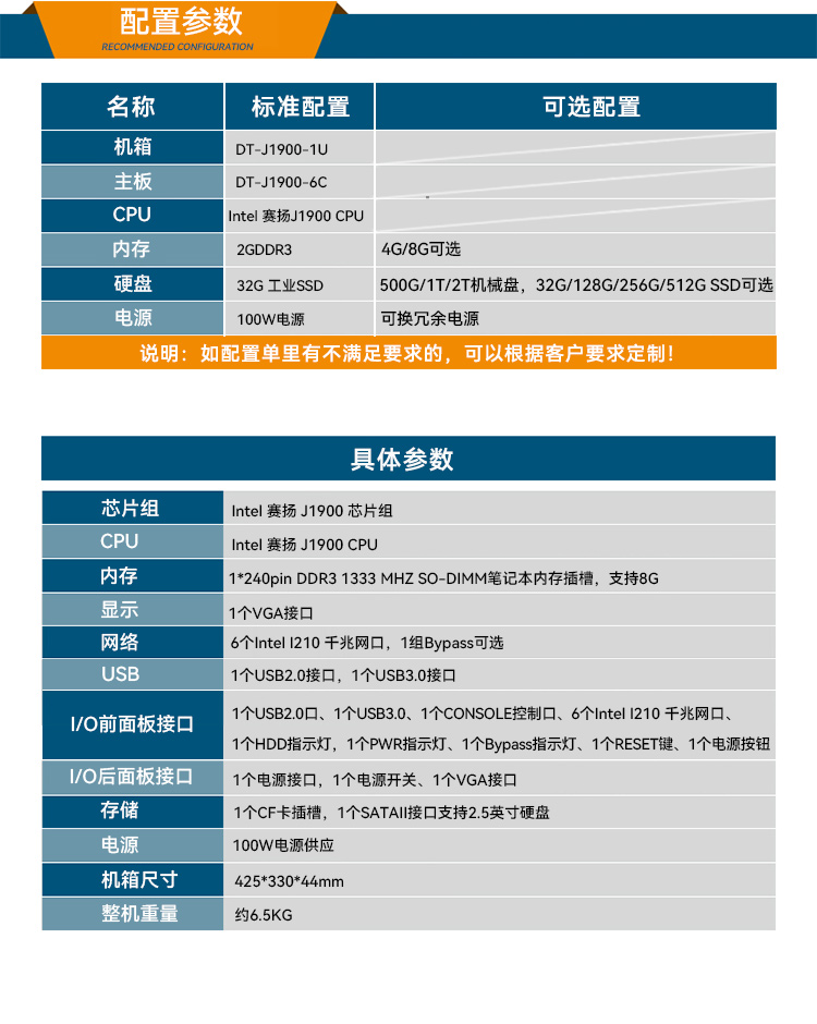 網(wǎng)絡(luò)安全工控機(jī),1U多網(wǎng)口工控電腦定制廠家,DT-12160-J1900.jpg