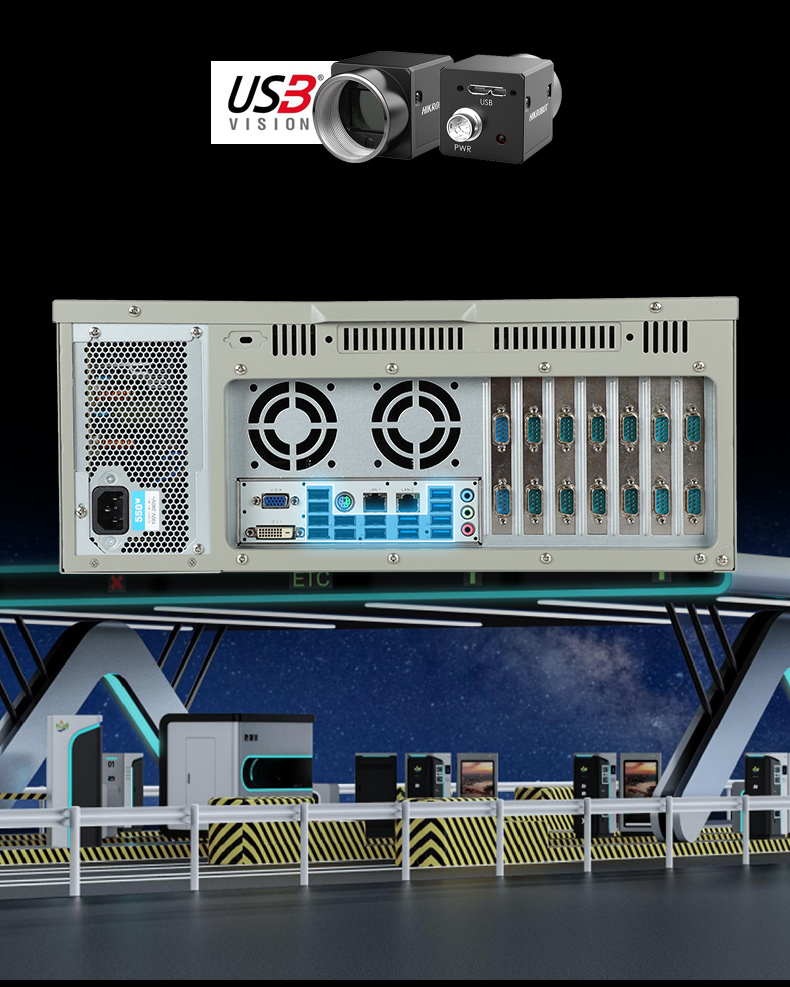 東田4U上架式工控機(jī),雙千兆網(wǎng)口14個(gè)COM口工控電腦,DT-610L-684G2.jpg