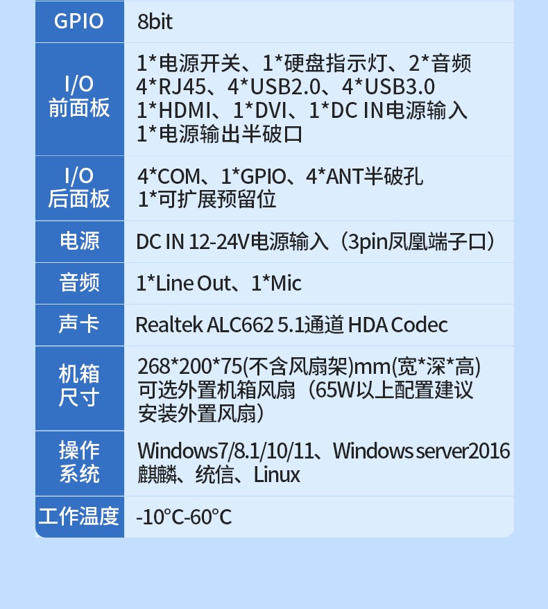 東田無風(fēng)扇工控機(jī),小型迷你工控主機(jī)電腦,DTB-3025-H110.jpg