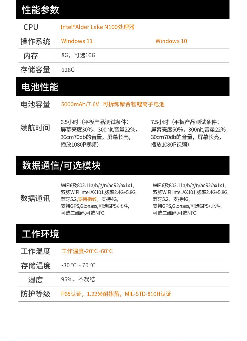 10寸工業(yè)三防平板,加固平板終端IP65級(jí),DTZ-I1001E-N100.jpg