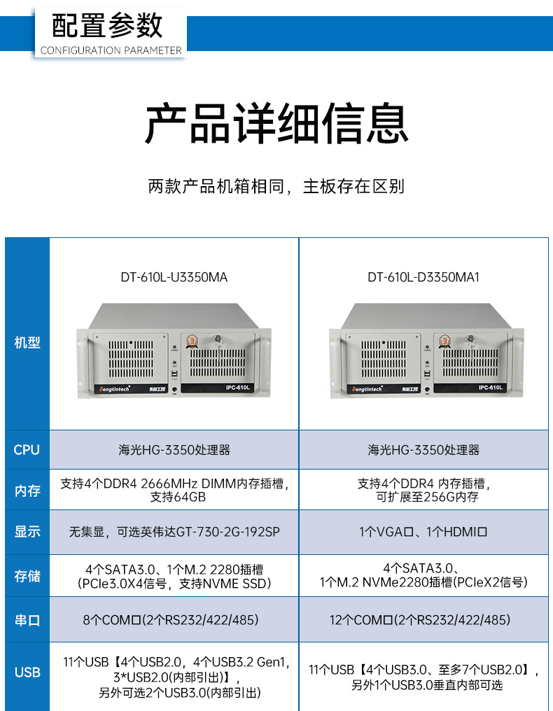 國產(chǎn)4U工控機,雙路海光可擴展工控主機,DT-610L-U3350MA.jpg